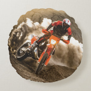 Coussins Ronds Motocross Rider