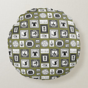 COUSSINS RONDS MURS TÉMOINS