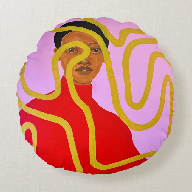 Coussins Ronds Muse n° 1 (Devant)