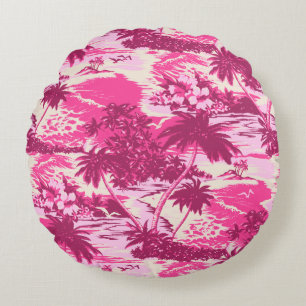 Coussins Ronds Napili Bay Hawaiian Island Pittoresque