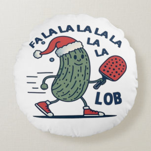 Coussins Ronds Noël de Pickball