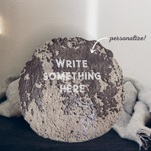 Coussins Ronds noir et blanc Abstrait (paroi fissurée)