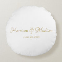 Nom personnalisé et Mariage de date