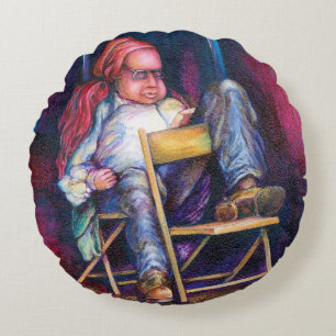 Coussins Ronds Norman Perfers dans son sommeil