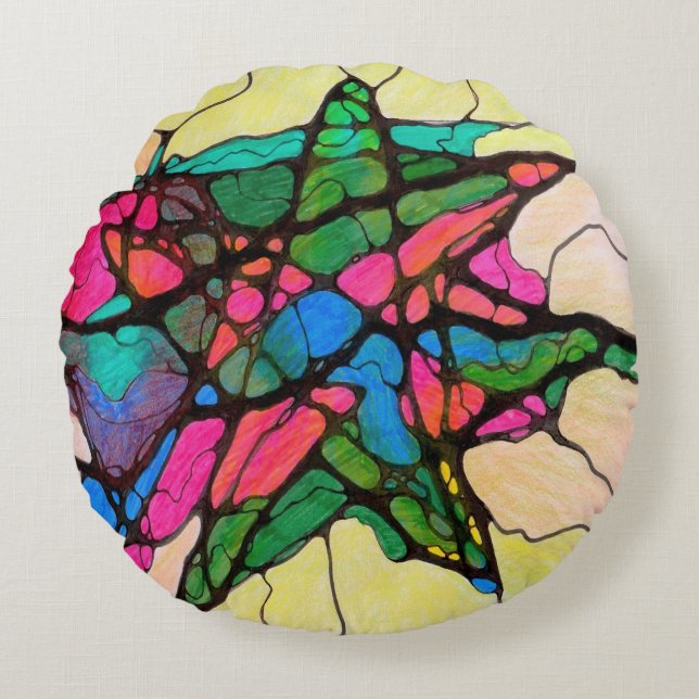 Coussins Ronds North Star (Devant)