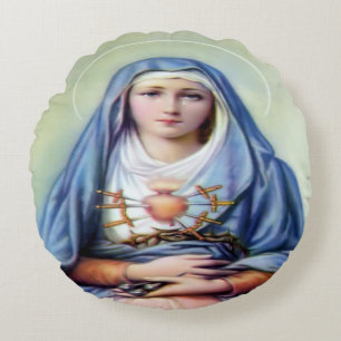 Coussins Ronds Notre Dame des Douleurs