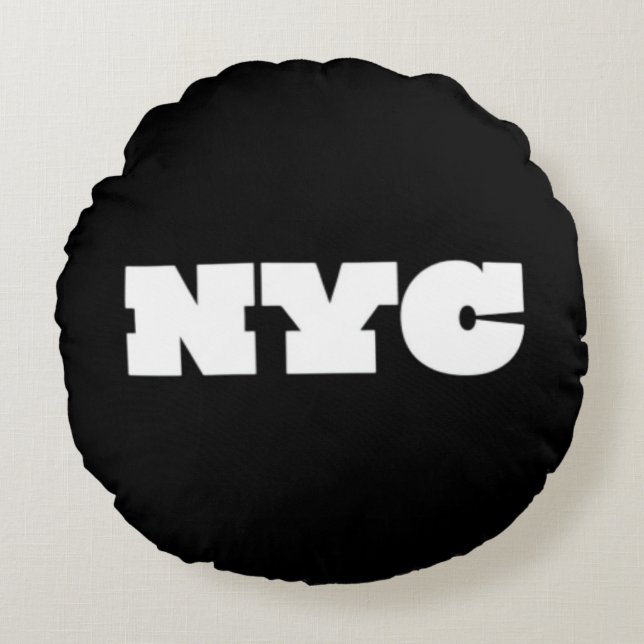 Coussins Ronds NYC Classic (Devant)