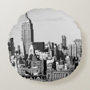 Coussins Ronds NYC Skyline II