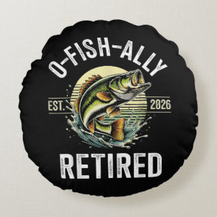 Coussins Ronds O-Fish-Ally Retraité Pêcheur 2026 Pêche