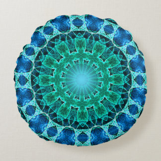 Coussins Ronds Ocean Mandala