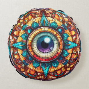 Coussins Ronds Œil de dragon