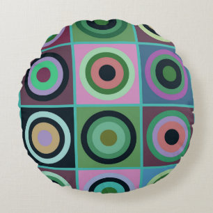 Coussins Ronds Op Art #23