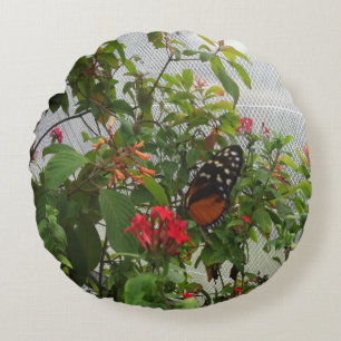 COUSSINS RONDS ORANGE BUTTERFLY