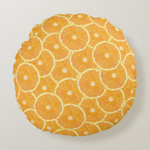 Coussins Ronds Oranges