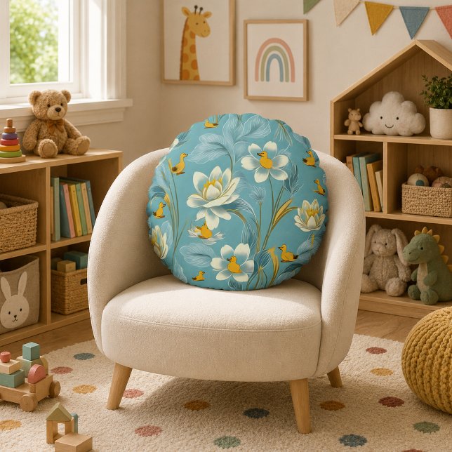 Coussins Ronds Ordre de l'Aventure (Order of Venture Round Pillow
)
