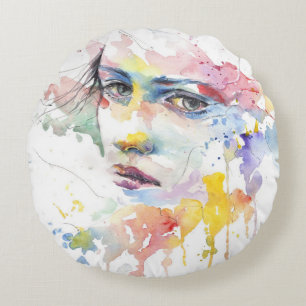 Coussins Ronds Oreiller à lancer rond