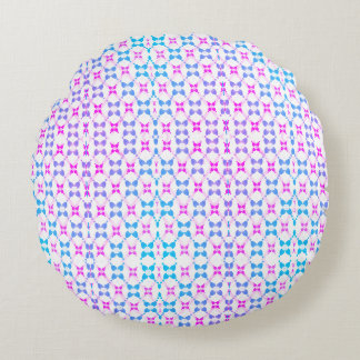 Coussins Ronds Oreiller à motif vibrant