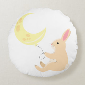 Coussins Ronds Oreiller ballon Bunny & Moon