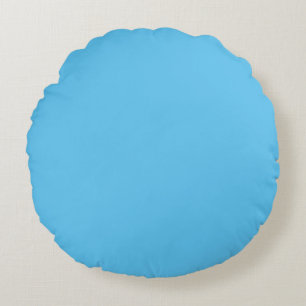 Coussins Ronds Oreiller jeté rond Baby Blue (40 cm)
