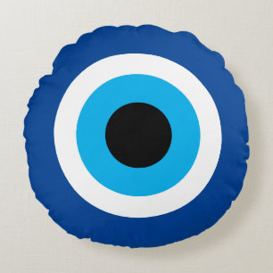 Coussins Ronds oreiller pour lancer l'oeil mal rond