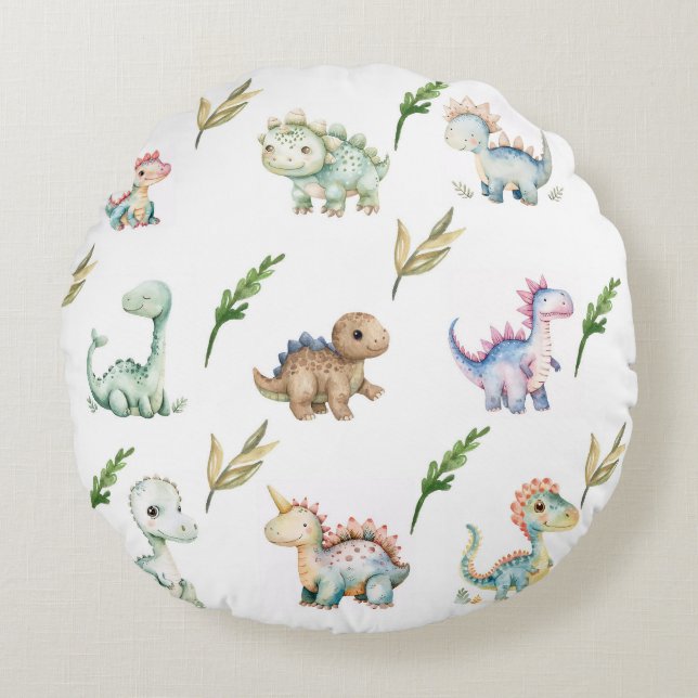 Coussins Ronds Oreiller Rond (Devant)