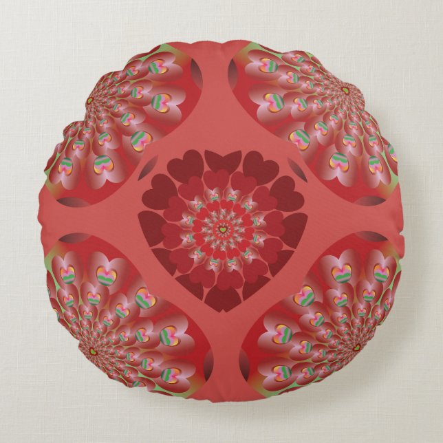 Coussins Ronds Oreiller rond (Devant)
