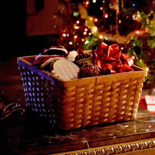 Coussins Ronds Oreiller rond (Christmas Dreams by Sherry Lee St Clair McDowell)