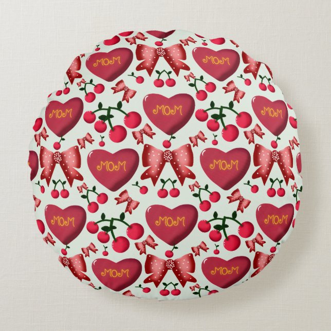 Coussins Ronds Oreiller Rond (Devant)