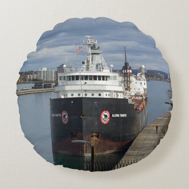 Coussins Ronds oreiller rond Algoma Transfer (Devant)