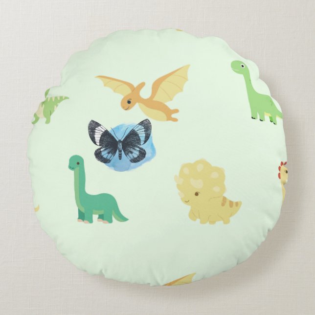 Coussins Ronds Oreiller Rond Animaux & Oiseaux (Devant)