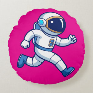 Coussins Ronds Oreiller rond astronaute courant