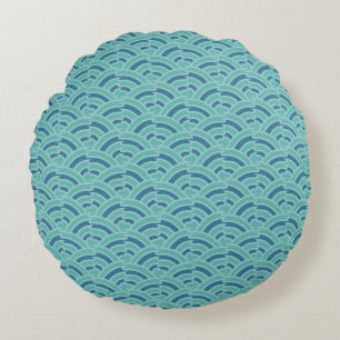 Coussins Ronds Oreiller rond aux arches d'eau