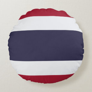 Coussins Ronds Oreiller rond avec drapeau de la Thaïlande