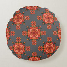 Oreiller rond Botanic Bloom