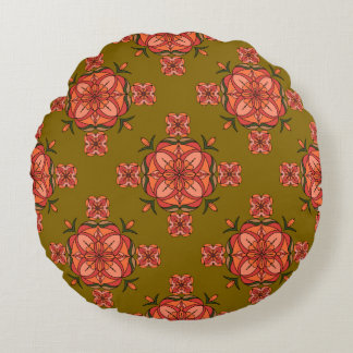 Coussins Ronds Oreiller rond Botanic Bloom