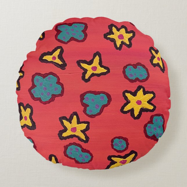 Coussins Ronds Oreiller rond Calypso (Devant)