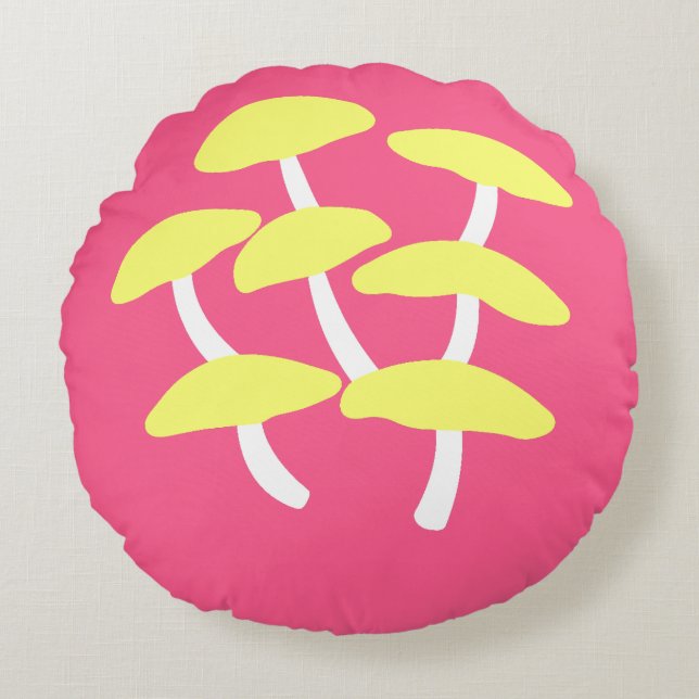 Coussins Ronds Oreiller rond coquille d'or (Devant)