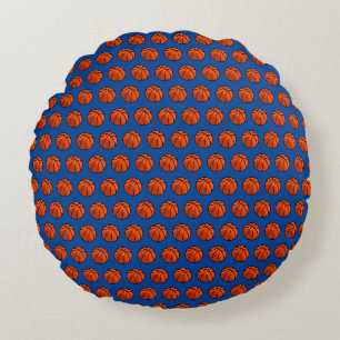 Coussins Ronds Oreiller rond de basketball décoration de maison s