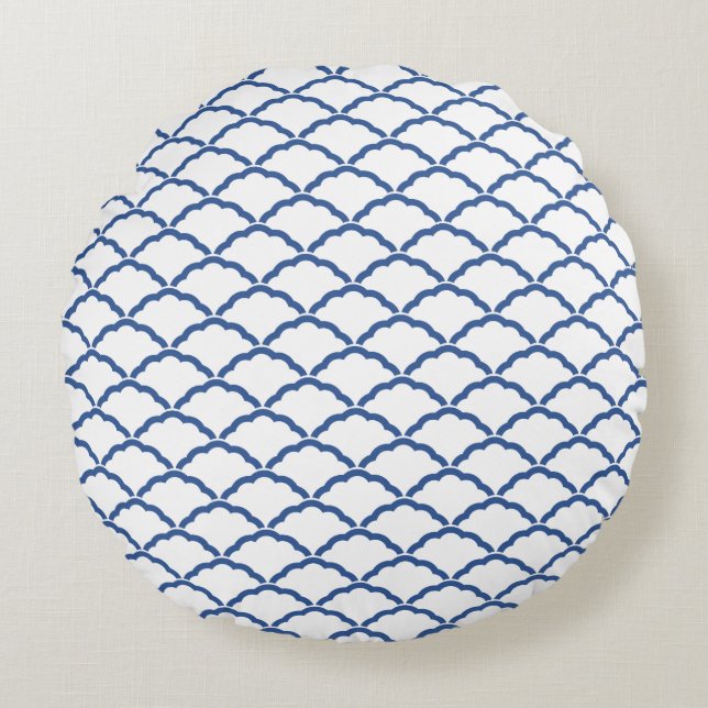 Coussins Ronds Oreiller Rond de Jeté (Devant)