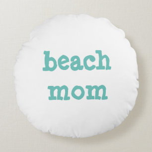 Coussins Ronds oreiller rond de maman de plage