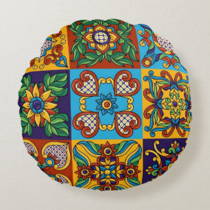 Coussins Ronds Oreiller rond décoratif