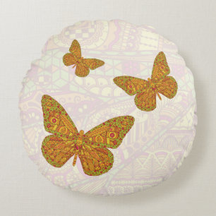 Coussins Ronds Oreiller rond du monarque indien