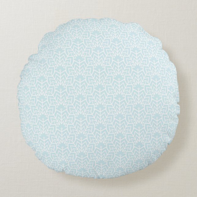Coussins Ronds Oreiller rond en glace (Devant)