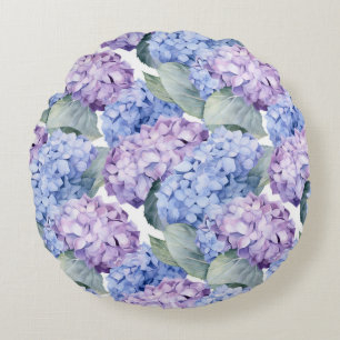 Coussins Ronds Oreiller rond floral à jeter