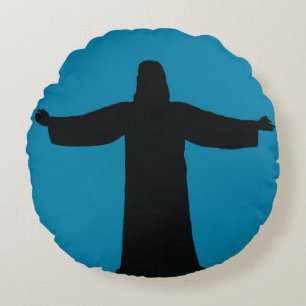 Coussins Ronds Oreiller rond Jésus-Christ