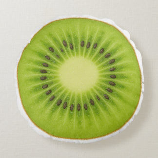 Coussins Ronds Oreiller rond kiwi