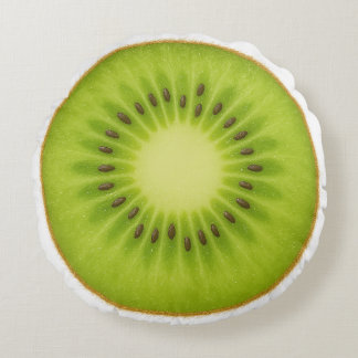 Coussins Ronds Oreiller rond kiwi