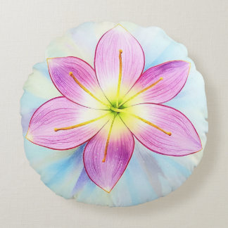 Coussins Ronds Oreiller rond Rain Lily