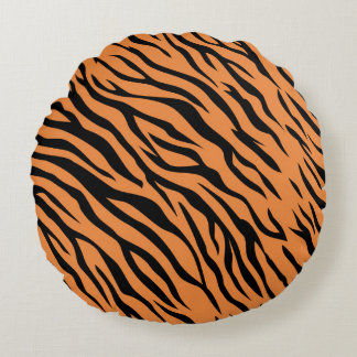 Coussins Ronds Oreiller rond tigre (40 cm)