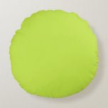 Coussins Ronds Oreiller rond vert citron (16 po)<br><div class="desc">C'est pour les amateurs de coussins. Cool !</div>